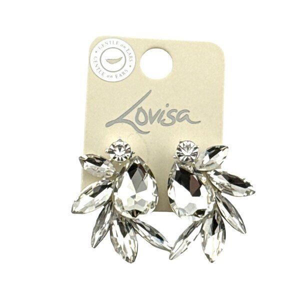 Lovisa Cubic Zirconia Statement Earrings - Picture 3 of 4